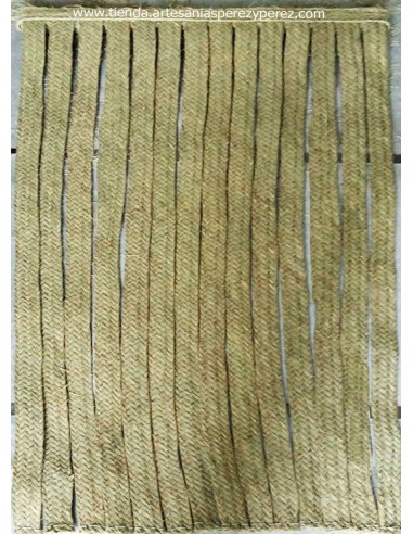 Cortinas de esparto borde recto