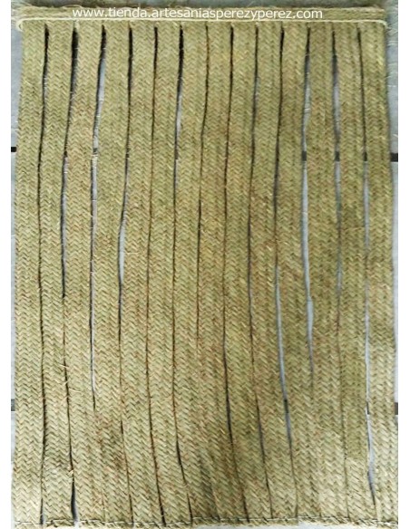 Cortinas de esparto borde recto