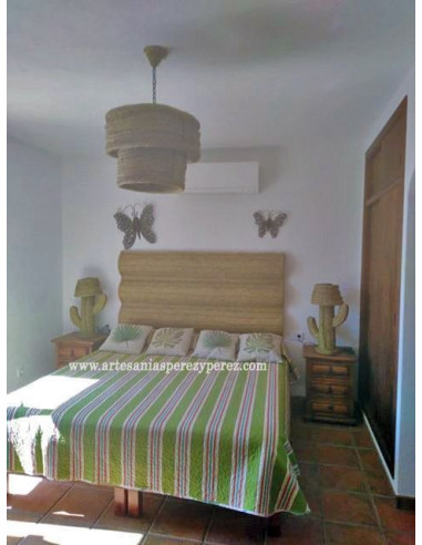 Cabecero de esparto Mod.Ondas