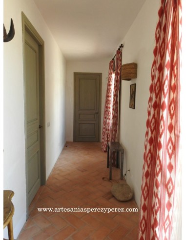 Aplique de pared de esparto natural