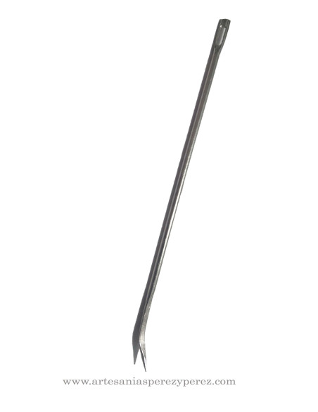 Aguja para coser con punta curvada