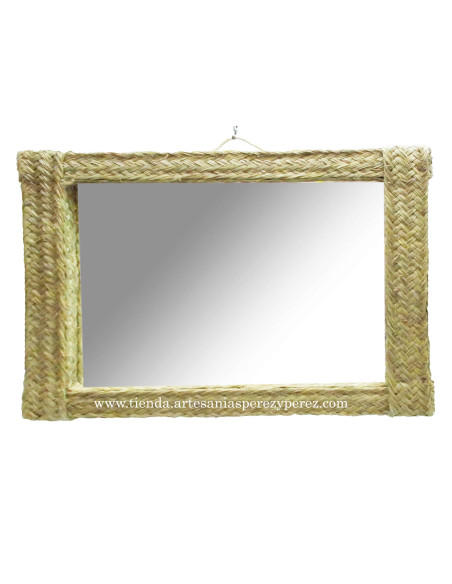 Espejo rectangular horizontal 1 pleita