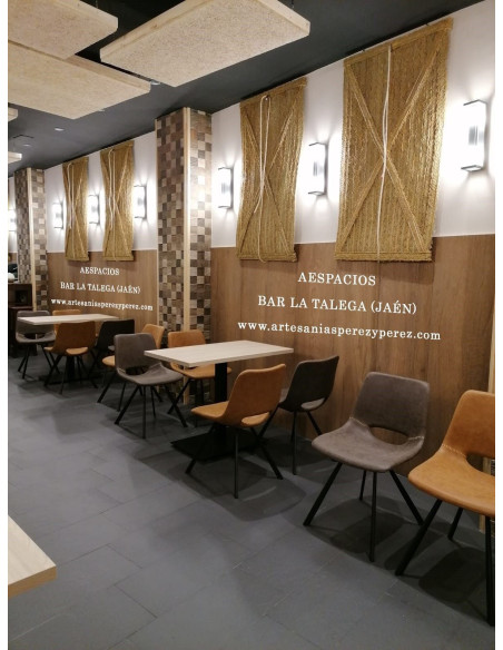Bar La Talega - Decoración en esparto