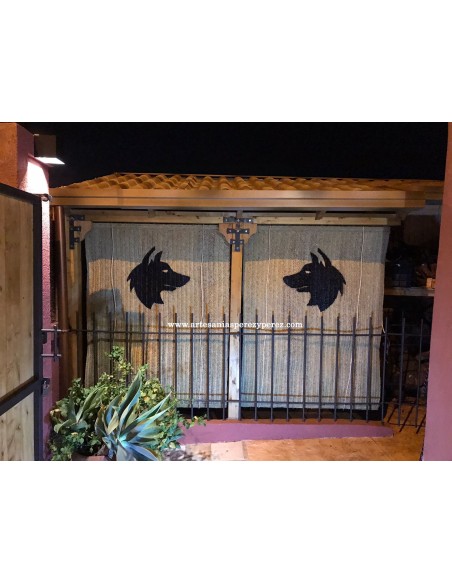 Store en sparte naturel personnalisable (Sur mesure)