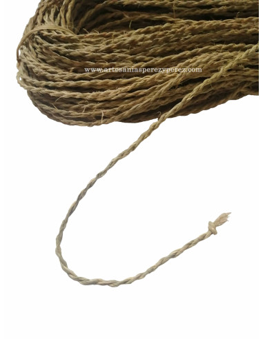 Corda/cordão de esparto natural esmagado