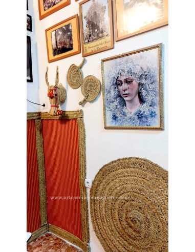 DECORATION WITH ESPARTO IN BAR "LA TERTULIA" (SEVILLE)