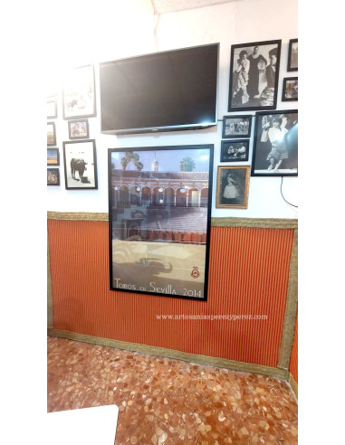 DECORATION WITH ESPARTO IN BAR "LA TERTULIA" (SEVILLE)