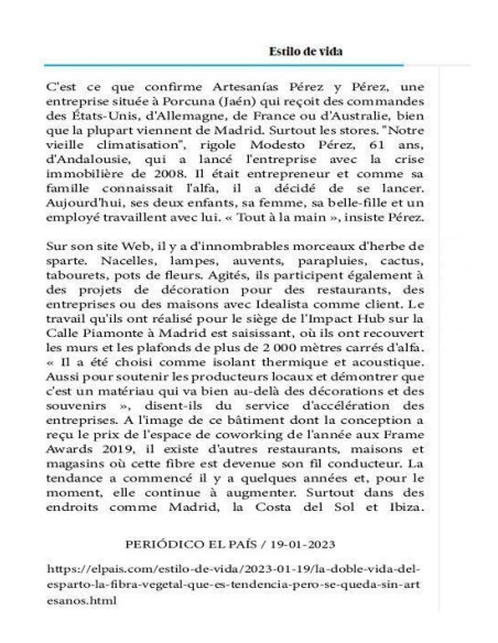 Interview conducted in "EL PAÍS" and published on 03-19-2023