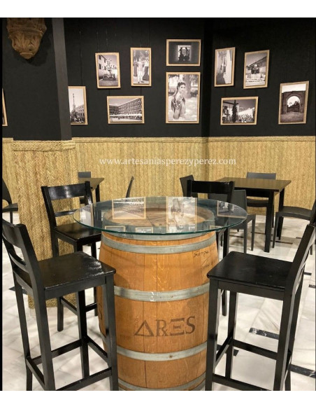Revestimento de parede com esparto (Feito sob medida)