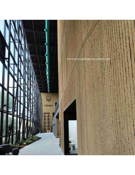 Utamed Málaga : revêtement en sparte naturel durable et artisanal