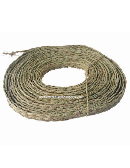 Roll of raw natural esparto of jareta