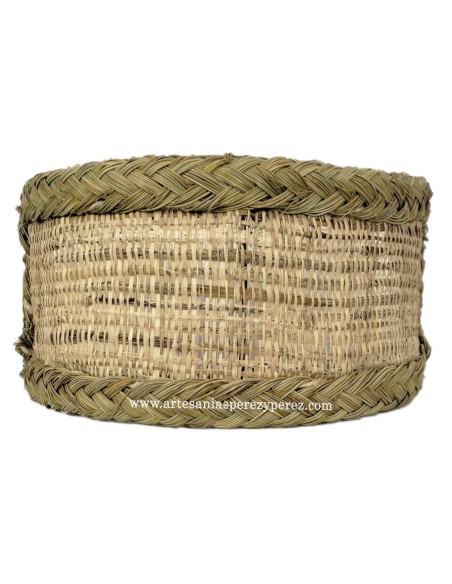 Candeeiro de parede com esparto e ráfia natural sem suporte E-27
