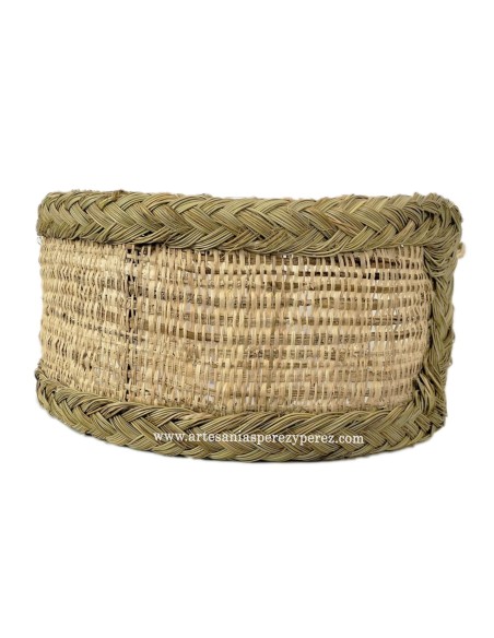Candeeiro de parede com esparto e ráfia natural sem suporte E-27