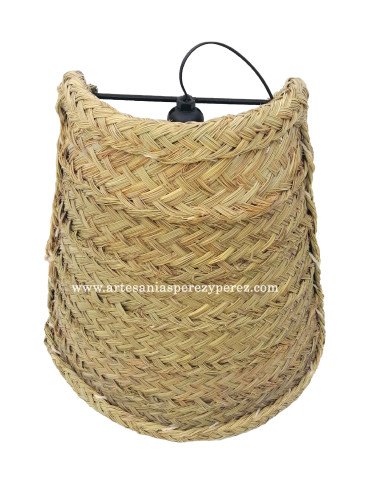 Applique en sparte naturel sans franges