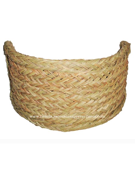 Candeeiro de parede com esparto natural sem suporte de lâmpada