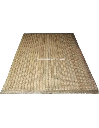 Tapis rectangulaire en sparte naturel (également sur mesure)
