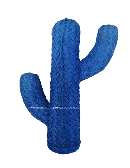 Cactus de esparto natural con color para ocasiones