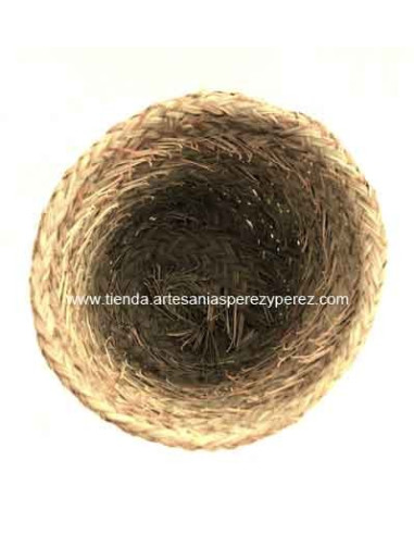 Cesta artesanal em esparto, multiuso, modelos variáveis
