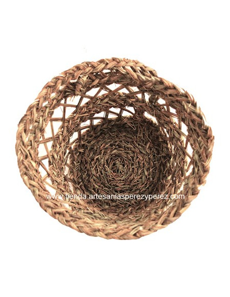 Panier en sparte ajouré, multi-usage ou lampe