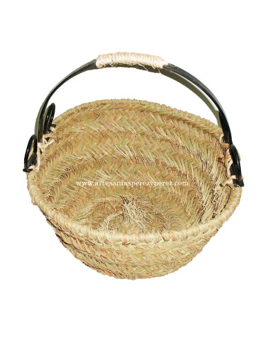 Cesta para transporte/exposición de frutas, pan, legumbres, especias