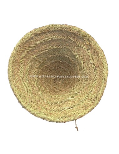 Abat-jour en sparte naturel modèle cloche