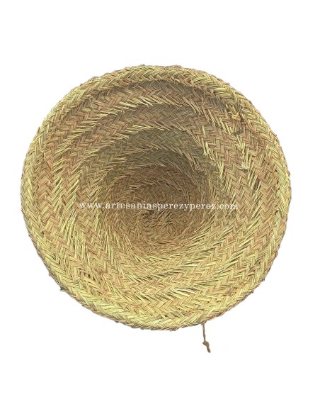 Abajur de esparto natural modelo sino