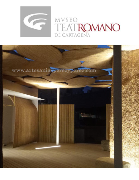 INNOVATION WITH ESPARTO IN THE ROMAN FORUM MUSEUM OF CARTAGENA-MURCIA