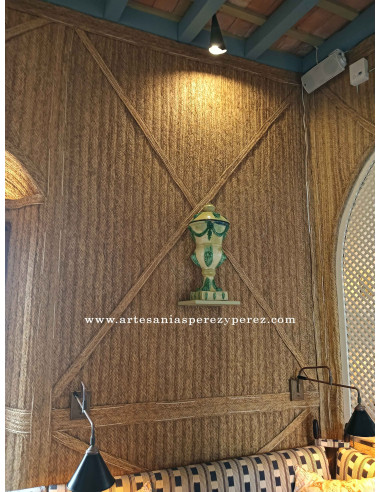 Revêtement Mural en Sparte Naturelle | Posada La Sacristía